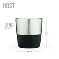 thumbnail image 3 of Host Freeze Pro Cups, Whiskey Glasses, Cocktail Glasses, 12 oz Set of 1, 3 of 5