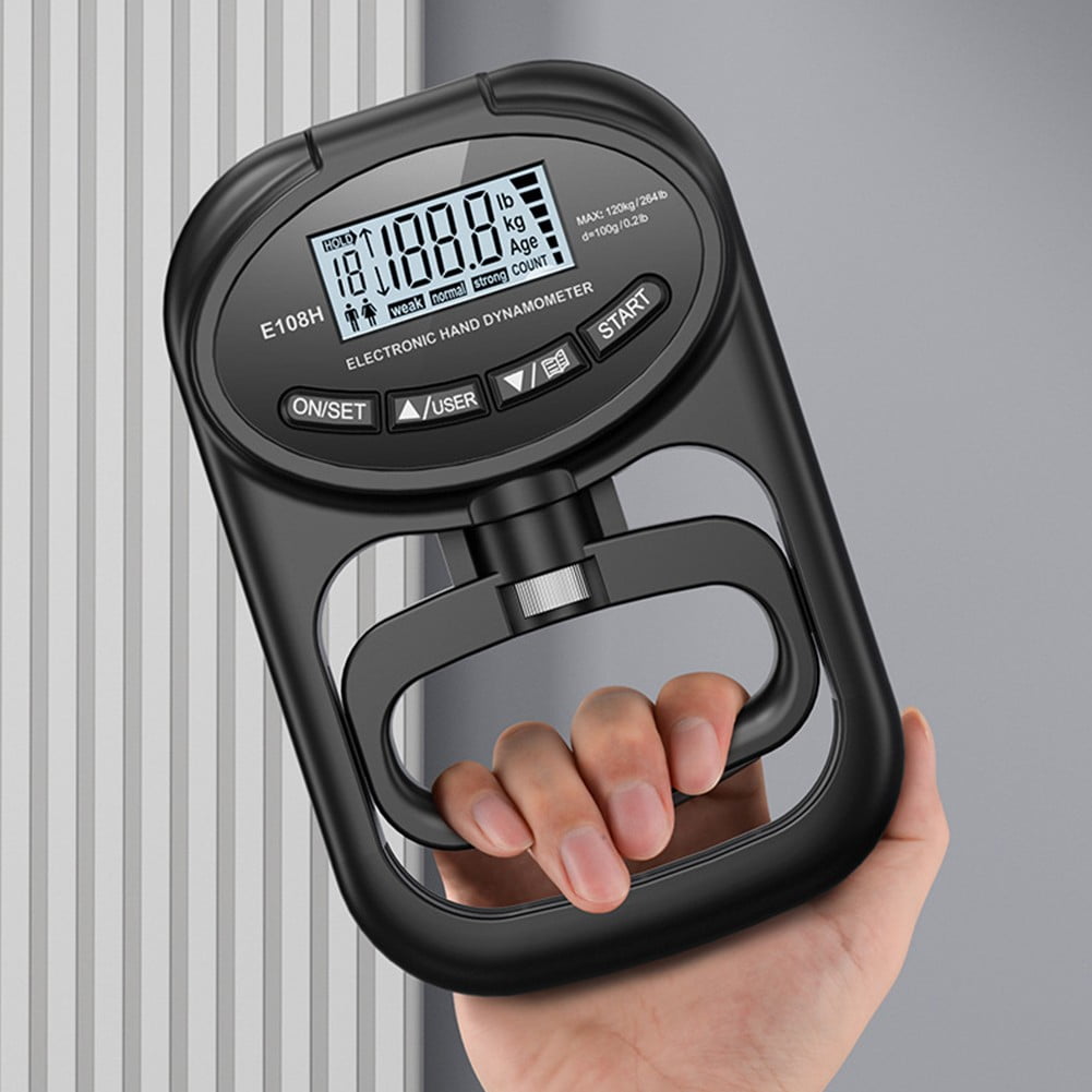 Beisidaer Electronic Hand Dynamometer Rechargeable Hand Dynamometer Grip Strength Trainer