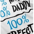 thumbnail image 5 of Cute Mommy and Daddy are Perfect Toddler Boy Girl T Shirt Infant Toddler Brisco Brands 4T, 5 of 6