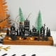 thumbnail image 5 of Elegante candelabro navideño de metal con forma de ciervo y árbol. Atractiva decoración navideña de mesa con un ambiente luminoso para una decoración navideña festiva en el hogar., 5 of 5