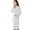 e-532White118, variant on Solid Color Sleepwear Womens Robes Warm Plush Winter Robe Zip Up Long Bath Robes Female Boho Casual Home O-Neck Loungewear