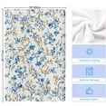 thumbnail image 6 of Dish Towels, Blue Yellow Florl Print Absorbent Kitchen Towels 1 PC, Rustic Wild Flowers Pattern Microfiber Hand Towels Dish Cloths Tea Towels for Home&nbsp; Bathroom,18X28-Inch,, 6 of 6