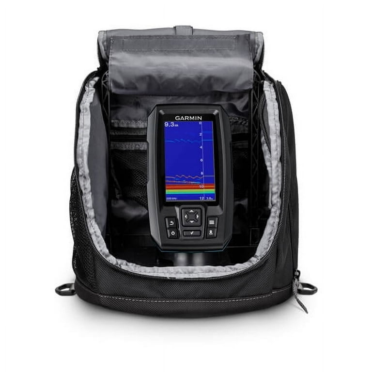 garmin portable fish finders STRIKER Vivid 4cv Fishfinder w-GT20-TM It can also help you return back to your boat ramp or dock Garmin STRIKER Plus 4 Ice