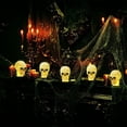thumbnail image 5 of KyFree Halloween Decoration, 5PK Holiday Skull Pathway Lights, Waterproof & Battery Operated Skull Stake Lights for Holiday Decorations Outdoor Garden Yard Pathway Decor, 5 of 7