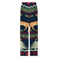 thumbnail image 4 of Merry Christmas Pajama Pants Comfortable Elastic Waist Pajamas Fashion Sleepwear Bottoms Plus Size Homewear, 4 of 6