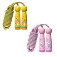 thumbnail image 1 of Kids Wooden Adjustable Cotton Ping Rope For Boys Girls Students Fitness Outdoor Exercise, 1 of 5