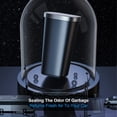 thumbnail image 2 of Konghyp Mini Car Trash Can With Lid - Portable Garbage Bin And Storage Box For Cupholders, Door Pockets, And More, 2 of 6