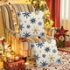 thumbnail image 5 of Uuiauoio Festive Holiday Throw Pillow Cover with Design, Linen-Look Polyester Decorative Cushion Case for Sofa, Living Room, Bedroom, and Seasonal Home Décor, Machine Washable, 5 of 6