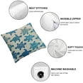 thumbnail image 3 of Decorative Pillow Cover, Lumbar Sea Turtle Pillow Cover Modern Farmhouse Cushion Case Home Decor for Living Room Patio Sofa Couch Chair, 3 of 7