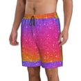 thumbnail image 2 of Naloa Holiday Shiny Men's Beach Shorts, Surfing shorts, Swim trunks, Quick Dry Swim Trunks for Surfing Beach Fun - XX-Large, 2 of 9