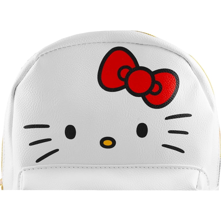 Hello Kitty Bags | Hello Kitty Faux Leather Backpack Nwt | Color: Red/White | Size: Os | Valedepitt's Closet