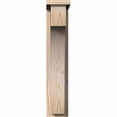 thumbnail image 2 of 5 1/2"W x 12"D x 28"H Huntington Smooth Corbel w/Backplate, Douglas Fir, 2 of 9
