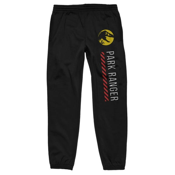 Jurassic Park Ranger Men's Black Jogging Pant-Medium