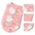thumbnail image 5 of SPRING PARK Winter Dog Clothes Warm Dog Shirts Soft Fleece Puppy Clothes Cartoon Pattern Coral Fleece Dog Sweatshirt Winter Outfits Dog Sweater for Small Pets Dog Cat, 5 of 7