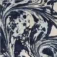 thumbnail image 4 of 3' x 5' Blue Abstract Splashes Area Rug, 4 of 10