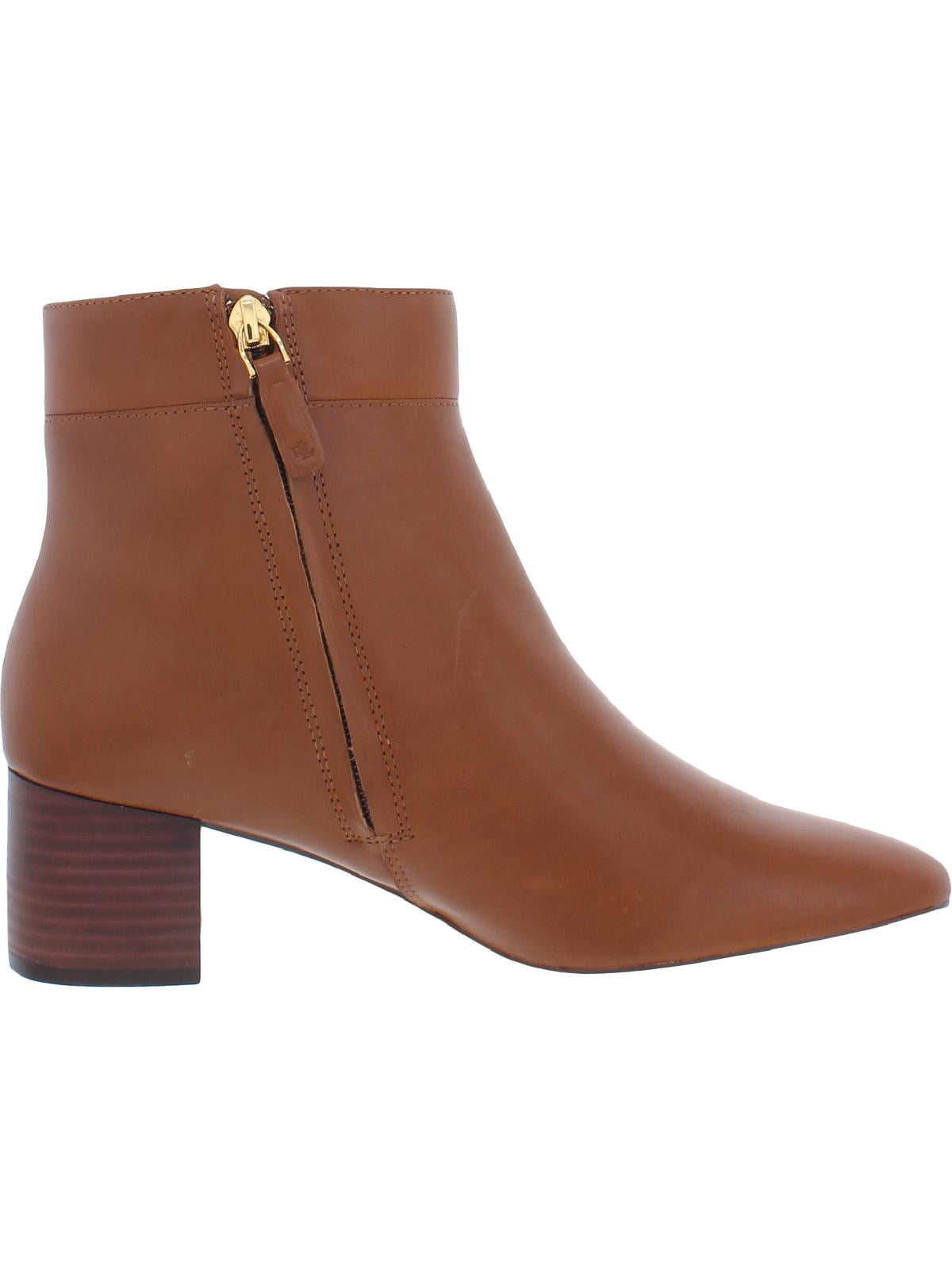 Lauren Ralph Lauren Womens Wynne Suede Ankle Booties 