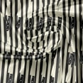 thumbnail image 5 of Ambesonne Black and White Valance & Curtain 3 Pcs Set, Butcher Dream Print, 55"x36", Coconut Charcoal Grey, 5 of 7