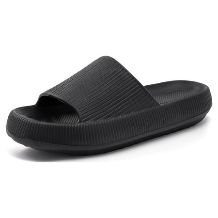 JACKSHIBO Women Men Quick Drying Slippers Cloud Sandals Non Slip Shower Sandals Beach Pool Slides Shoes for Unisex Adults