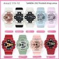 thumbnail image 4 of Reloj electrónico luminoso de tendencia de moda coreana para estudiantes, reloj de pareja para niños con dulces coreanos, 4 of 5