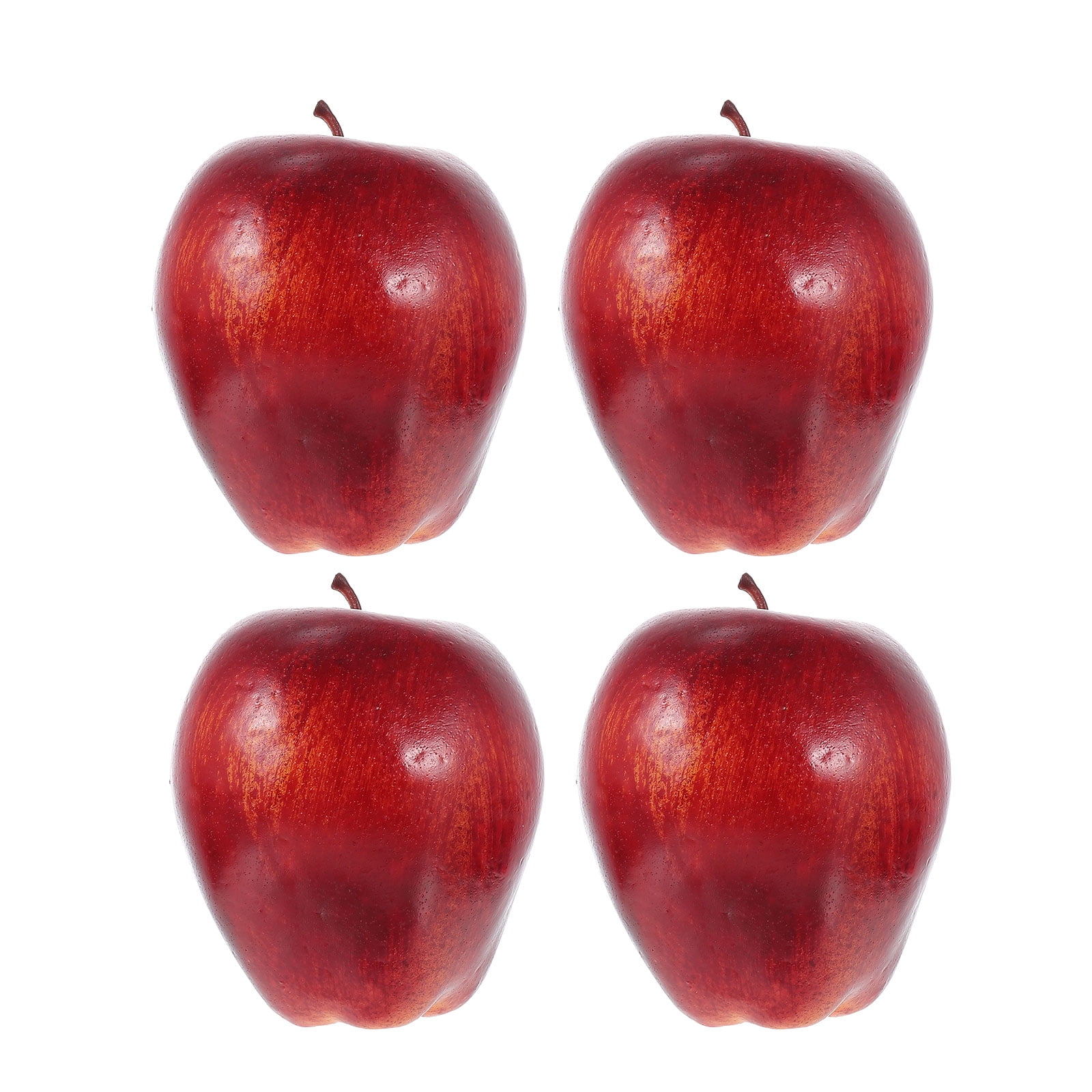 Fruit Fake Artificial Apple Apples Fruits Decorations Realistic Food Decorative Decoration Simulation Christmas Wedding