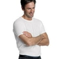 thumbnail image 2 of ComfortBlend Men`s Crew Undershirt, 2535P3, S, White, 2 of 2
