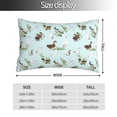 thumbnail image 2 of Zufioo Duck Animals Farm Print Double-sided Plush Pillow Cover,Decorative Pillow Protector without Pillow Core, Suitable for Sofa, Bedroom, Car-14"x20", 2 of 6