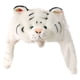 thumbnail image 1 of Tigre con gorra de 40 cm Peluche realista de tigre siberiano blanco y amarillo con gorra de dibujos animados para niños Peluche para niñas (2 estilos), 1 of 5