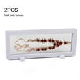 thumbnail image 1 of DEBGFS 2 Pcs 3D Frame Shadow Box Jewellery Display Empty Coin Frame Watch Box;2 Pcs 3D Frame Shadow Box Jewellery Display Empty Coin Frame Watch Box,white, 1 of 9