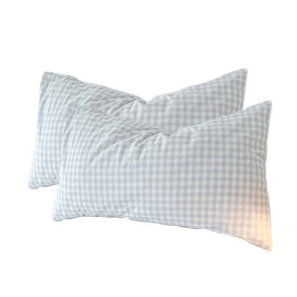 Pillows Standard Size Set of 2 Pillow Case Standard Size 2 Piece Set Washable Cotton Decorative Pillow Case Pillow Cases Standard Size
