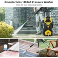 thumbnail image 4 of 2300 PSI Electric Pressure Washer w/Foam Cannon - Portable Power Cleaner w/4 Nozzles for Cars, Homes, Driveways & Patios, Lightweight, 4 of 7