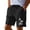 Z123-Black, variant on Mens Shorts Casual Floral Swim Trunks Quick-Dry Patriotic Swimming Trunks with Pockets Upf 50+ Sun Protection Beach Shorts Bathing Suits