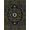 Charcoal Gold, Pattern 1, variant on ODIKA 8'x10' Washable Area Rug Non-Slip Chair-Friendly Mat Gothic Star Frame Snake Intertwined Celestial Artwork Vintage Style for Dining Room, Large Office, Lounge