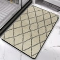 thumbnail image 2 of Elegant Moroccan 20x32 in Washable Runner Rug: Non-Slip, Super Soft, Perfect for Kitchen, Bedroom, Laundry Room, Entrance & Bathroom. Upgrade Your Home Decor with Luxury and Style, 2 of 5