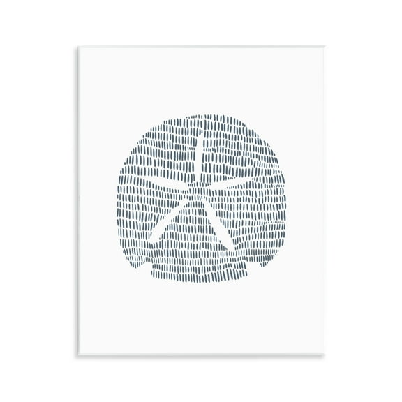 Stupell Industries Minimal Sand Dollar Coastal Painting Unframed Art Print Wall Art, 11 x 14