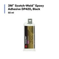 thumbnail image 2 of 3M Scotch-Weld Epoxy Adhesive DP420, Black, Two-Part Epoxy Structural Adhesive, High Impact and Fatigue Resistant, Maintains Bond Strength, 50 mL 1.69 fl oz Duo-Pak, 2 of 6