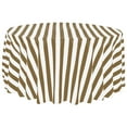 thumbnail image 2 of Cotton 1 Inch Wide Stripes Round Tablecloth for Wedding/Bridal Shower, Birthdays, Special Events, 2 of 10