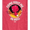 thumbnail image 3 of Hot Stuff - Hot Stuff Come Visit Me In Hell - Men's Short Sleeve Graphic T-Shirt, 3 of 5