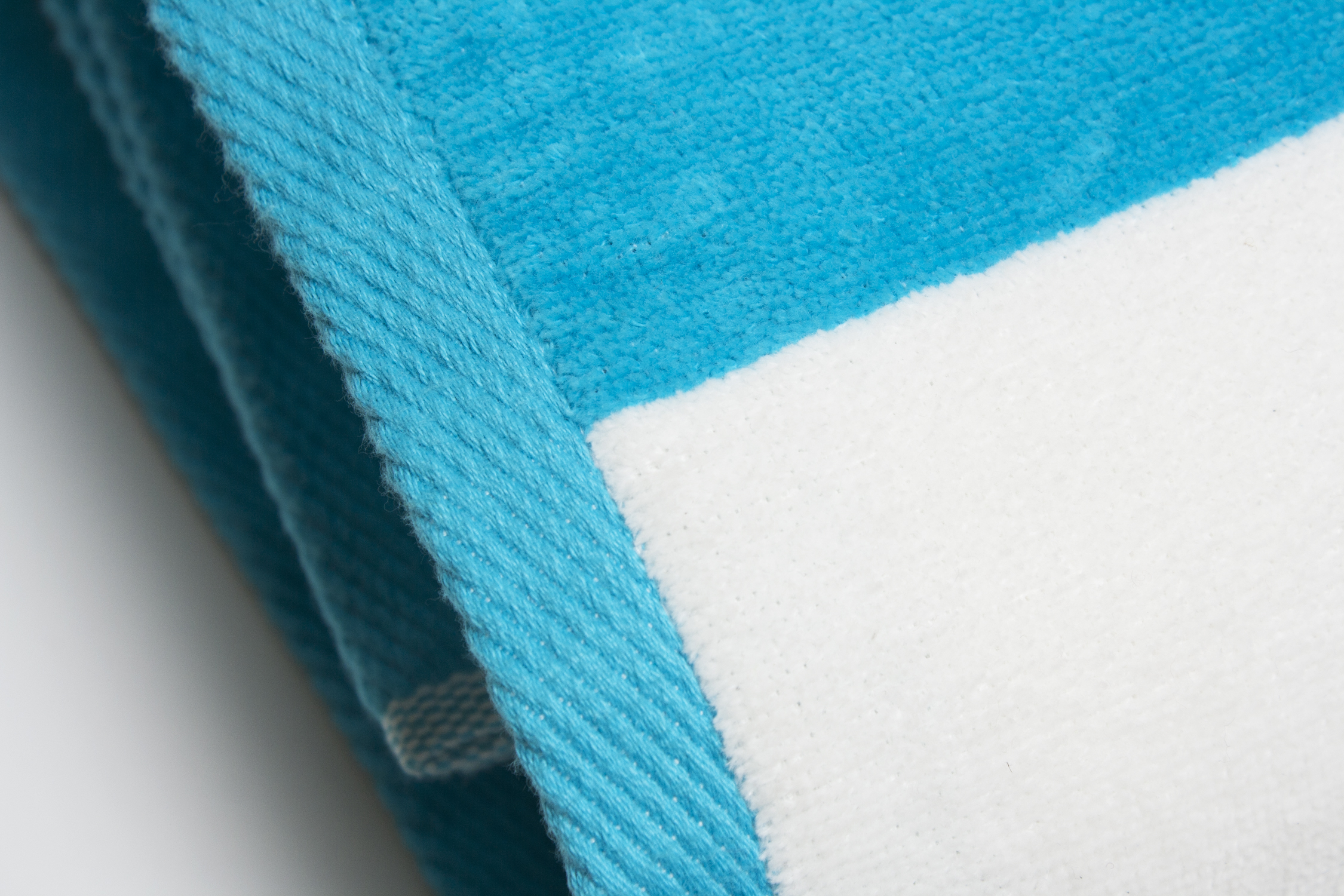 Tropical Cabana 100% Cotton Velour Wide Stripe Beach Towel