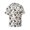 French Bulldog3, variant on Galaxy Print Men's Wrinkle Free Untucked Cuban Shirt Business Casual Button Down Shirts Short Sleeve Shirt