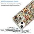 thumbnail image 4 of Comic Superhero Case Compatible with iPhone 13 Mini,Aesthetic Art Design TPU Full Cover Shock-proof Case, 4 of 7