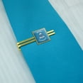thumbnail image 2 of Mount Cleverest Everest Reading Book Funny Humor Square Tie Bar Clip Clasp Tack- Silver or Gold, 2 of 5