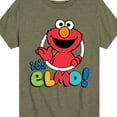 thumbnail image 3 of Sesame Street - Its Elmo - Toddler and Youth Short Sleeve Graphic T-Shirt, 3 of 5