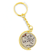 thumbnail image 1 of Hong Kong China estilo visitando Anillo de oro de metal llavero llavero, 1 of 3