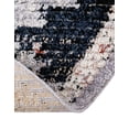 thumbnail image 5 of Unique Loom Tucson Collection Area Rug - Tubac (4' x 6' Oval Gray/Black), 5 of 5