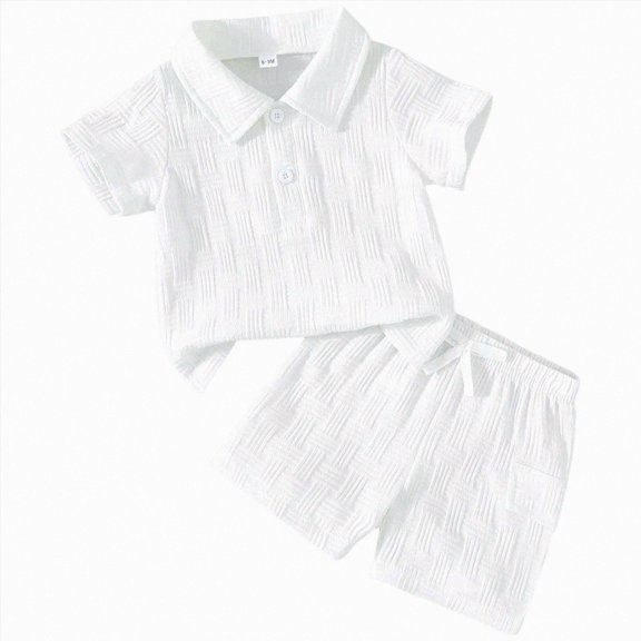 Toddler Boys 2 Piece Outfits Toddler Boy Clothes Sets Cute Truck Print Raglan T-Shirt and Shorts Boys Summer Clothes