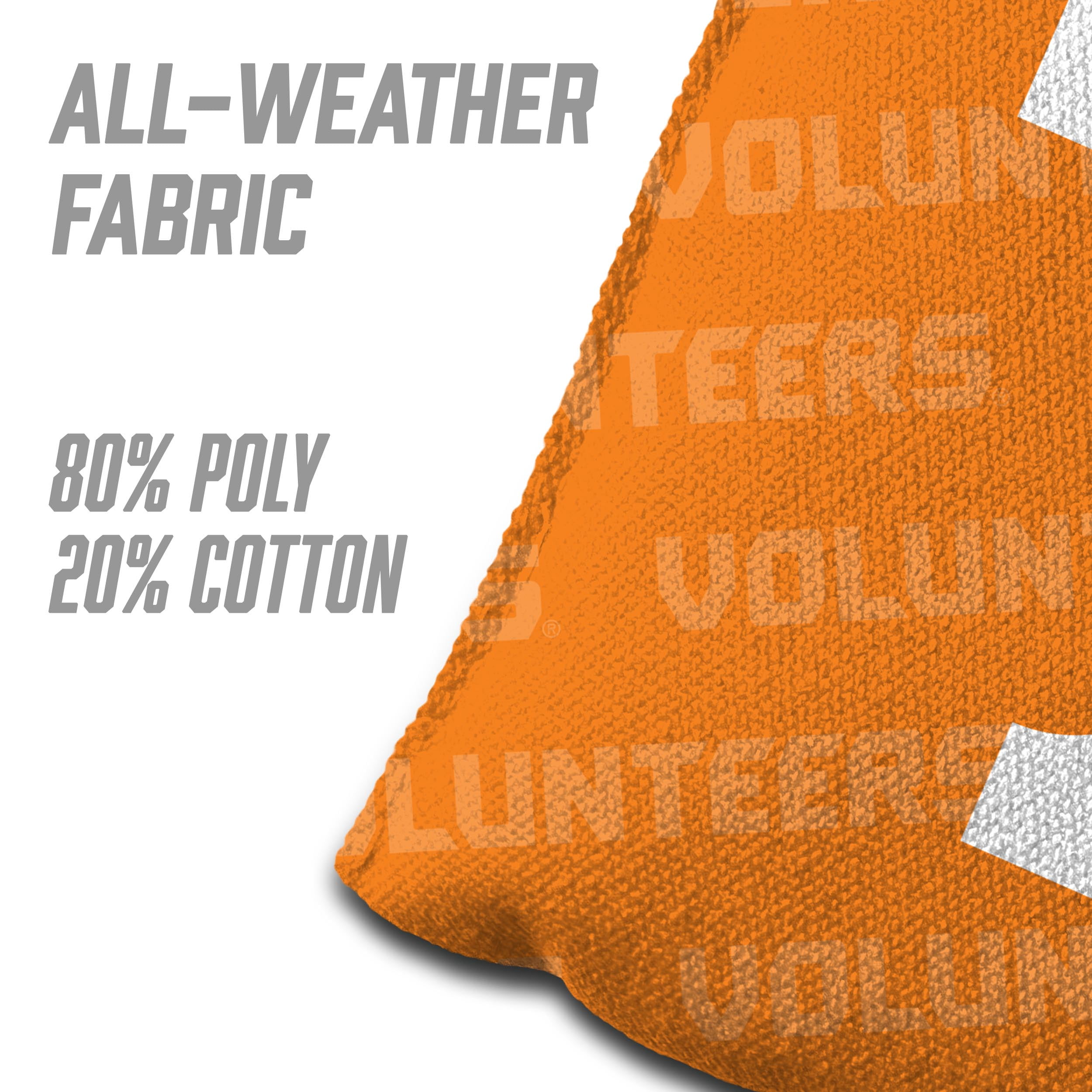 NCAA Tennessee Volunteers Cornhole Bags - 4PK - Orange