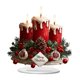 thumbnail image 2 of Letrero acrílico plano 2D, decoración navideña con vela roja y base, adorno navideño único para escritorio, estantería u oficina. Estilo A, 2 of 9