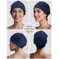 thumbnail image 6 of 97% Cotton Skull Cap Beanies for Men Women, Breathable Helmet Liner Sleep Hat, 6 of 7