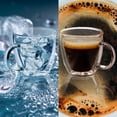 thumbnail image 2 of WQLPP-Tasses à Expresso à Double Paroi 5oz/150ml, Ensemble de 2, Tasses en Verre Borosilicate Isolées avec Poignée, Design à Double Paroi, 2 of 4