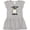 AC-Heather Grey, variant on Inktastic I Lost My First Tooth with Cute Tooth and Sparkles Girls Toddler Dress